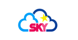 sky logotips