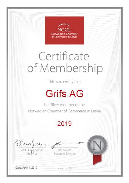 NCCL sertifikāts